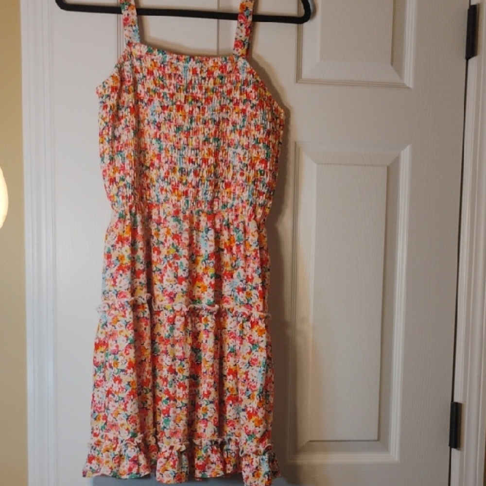 Sienna Sky Multicolor Floral Dress L